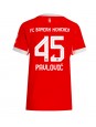 Bayern Munich Aleksandar Pavlovic #45 Replika Hemmakläder Dam 2025-26 Kortärmad